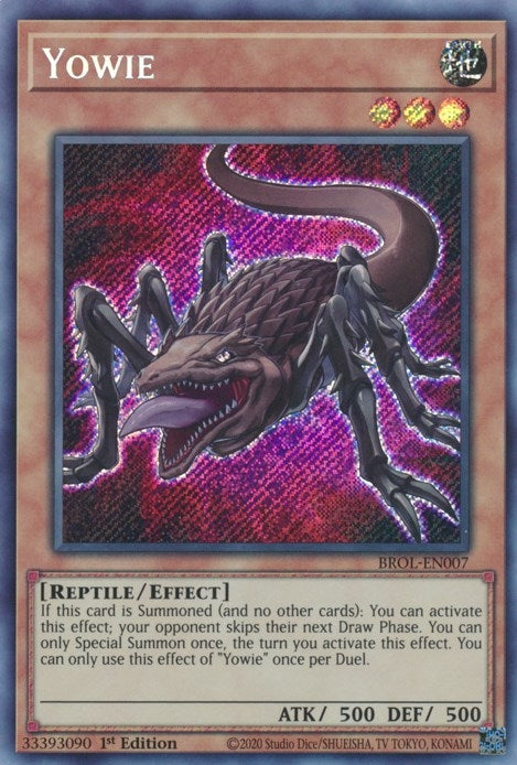 Image for Yowie (BROL-EN007) (BROL) - YuGiOh