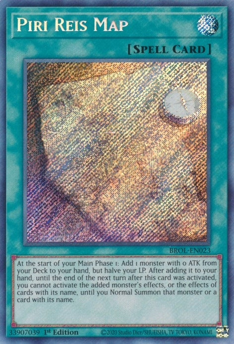 Image for Piri Reis Map (BROL-EN023) (BROL) - YuGiOh
