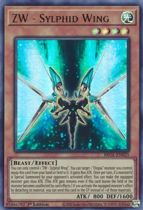 Image for ZW - Sylphid Wing (BROL-EN025) (BROL) - YuGiOh