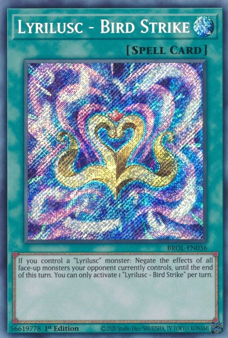 Image for Lyrilusc - Bird Strike (BROL-EN036) (BROL) - YuGiOh
