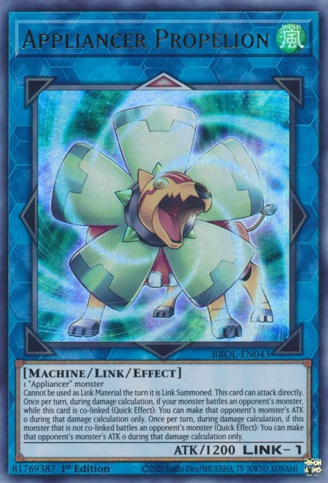 Image for Appliancer Propelion (BROL-EN043) (BROL) - YuGiOh