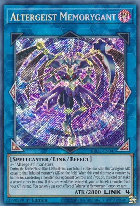 Image for Altergeist Memorygant (BROL-EN045) (BROL) - YuGiOh