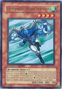 Image for Elemental Hero Stratos (JUMP-EN012) (SJMP) - YuGiOh