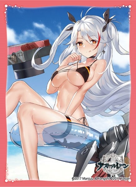 Image for Broccoli Character Sleeve: Azur Lane - Prinz Eugen Swimsuit Ver. (80 pack) - Card Sleeves