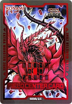 Official Judge Field Center Token: Black Rose Dragon (JPRC)