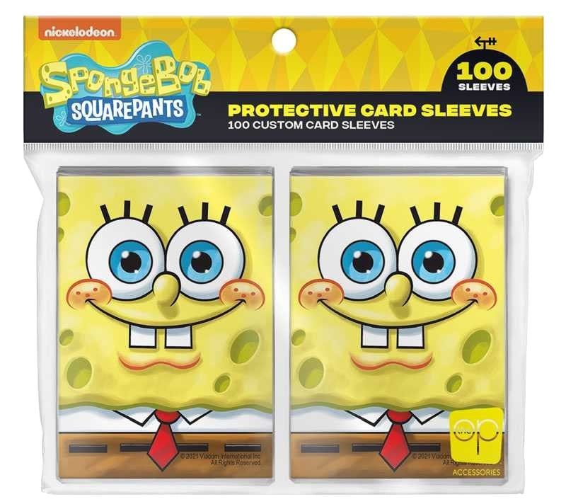 Image for Spongebob Squarepants Card Sleeves (100ct.) - Card Sleeves
