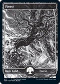 Image for Forest (Moonlit Land) (Foil Etched) (412) (WPN & Gateway Promos) - Magic: The Gathering