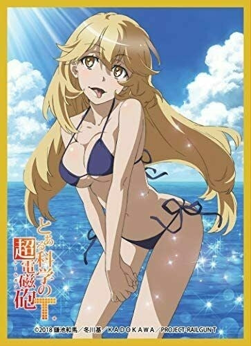 Image for Chara Sleeve Collection Matte Series No.MT1043: Toaru Kagaku no Railgun - Misaki Shokuhou (65-Pack) - Card Sleeves