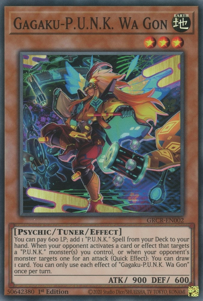 Image for Gagaku-P.U.N.K. Wa Gon (GRCR-EN002) (GRCR) - YuGiOh