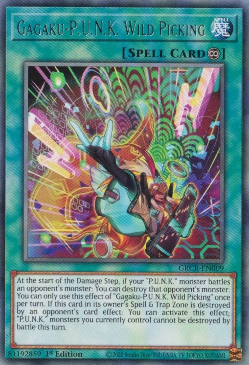 Image for Gagaku-P.U.N.K. Wild Picking (GRCR-EN009) (GRCR) - YuGiOh