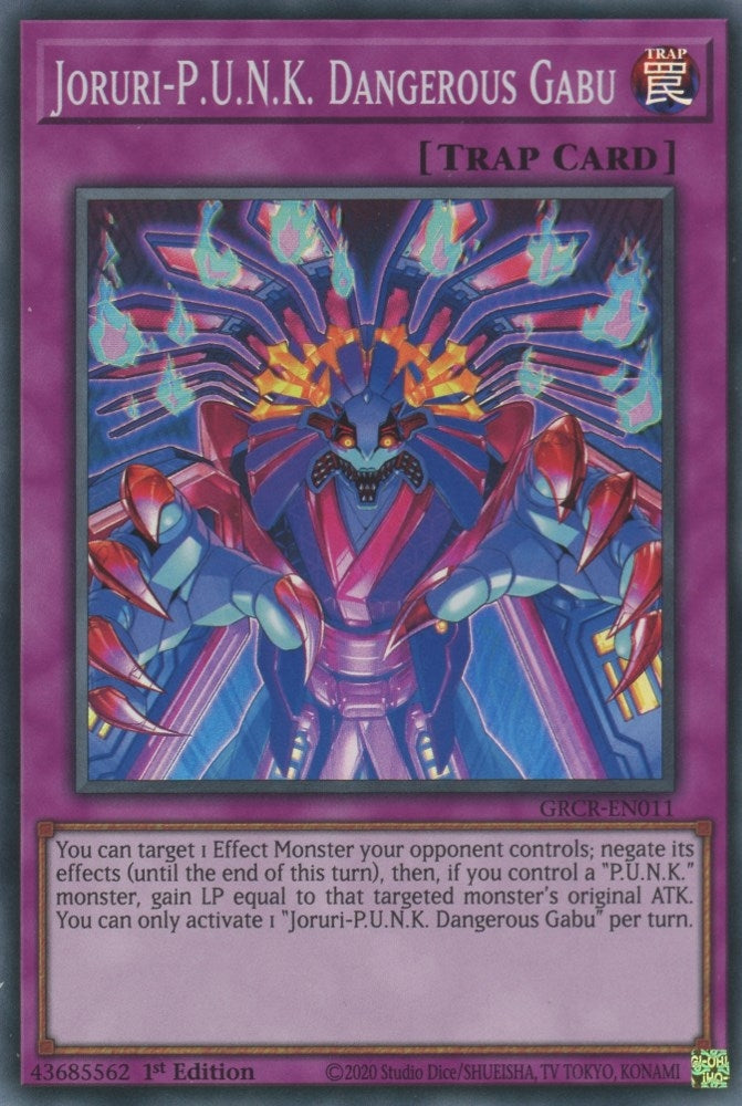 Image for Joruri-P.U.N.K. Dangerous Gabu (GRCR-EN011) (GRCR) - YuGiOh