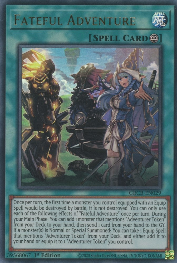 Image for Fateful Adventure (GRCR-EN029) (GRCR) - YuGiOh