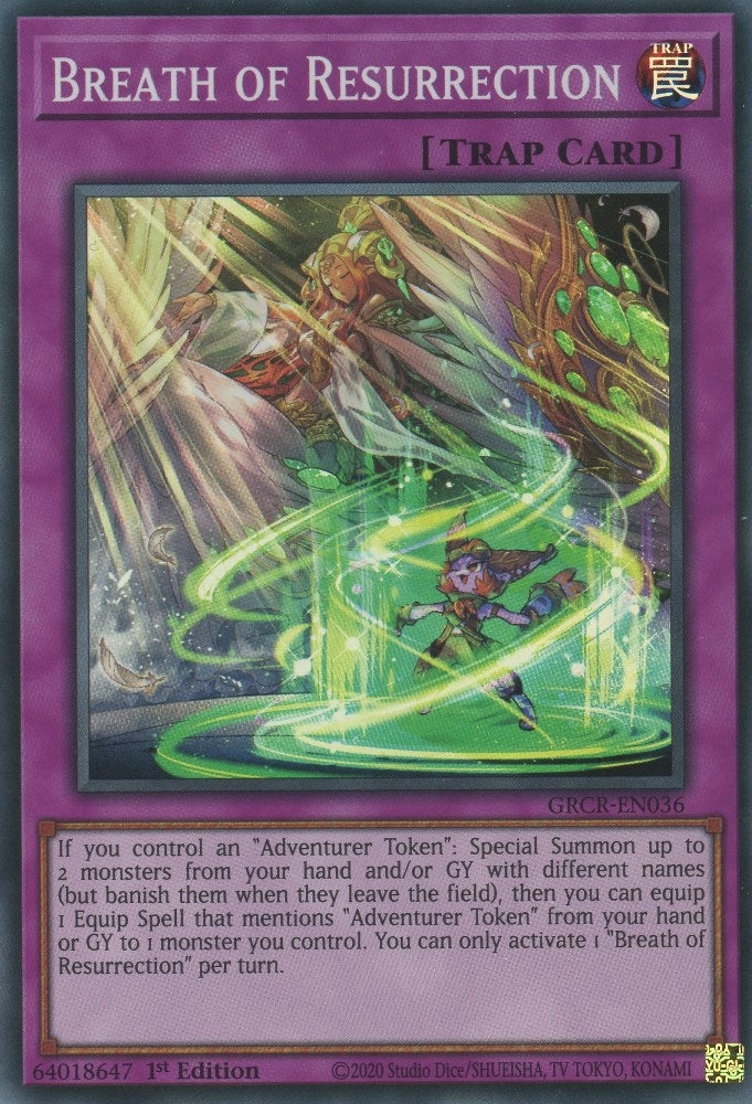 Image for Breath of Resurrection (GRCR-EN036) (GRCR) - YuGiOh