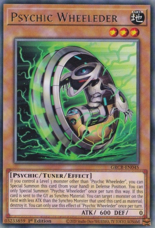 Image for Psychic Wheeleder (GRCR-EN045) (GRCR) - YuGiOh