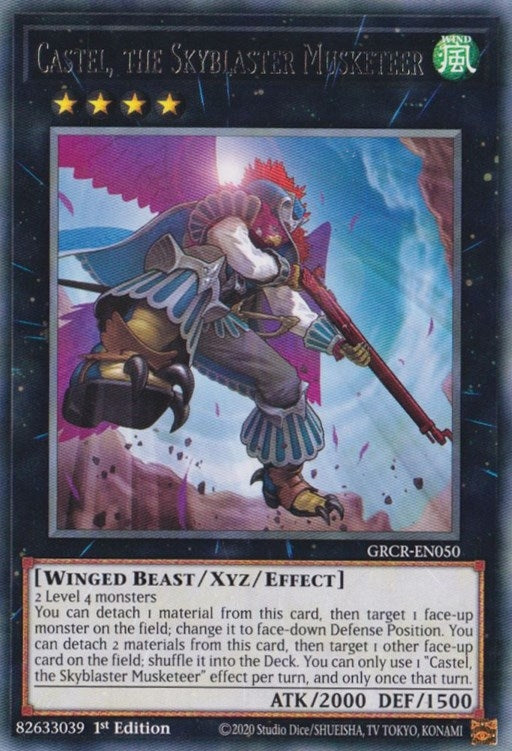 Image for Castel, the Skyblaster Musketeer (GRCR-EN050) (GRCR) - YuGiOh