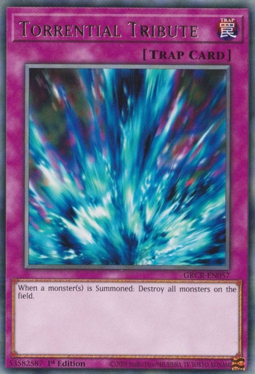 Image for Torrential Tribute (GRCR-EN057) (GRCR) - YuGiOh