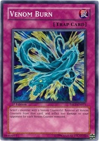 Image for Venom Burn (TAEV-EN071) (TAEV) - YuGiOh