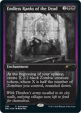 Image for Endless Ranks of the Dead (535) (Prerelease Cards) - Magic: The Gathering