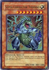 Image for Super Conductor Tyranno (SD09-EN001) (SD09) - YuGiOh
