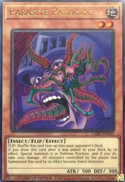 Image for Parasite Paracide (LART-EN043) (LART) - YuGiOh