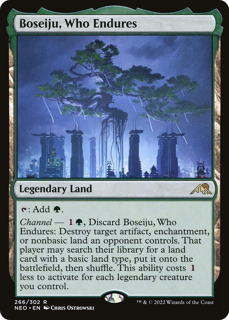 Image for Boseiju, Who Endures (266) (Kamigawa: Neon Dynasty) - Magic: The Gathering