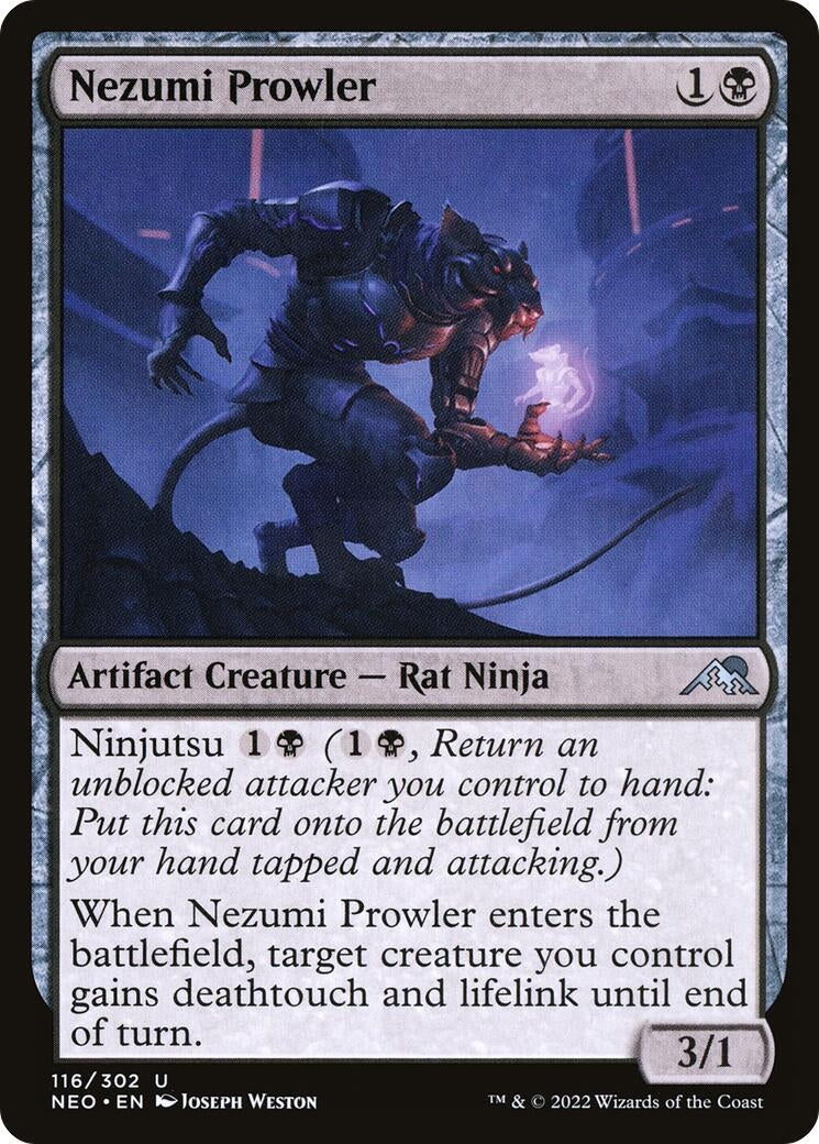 Image for Nezumi Prowler (116) (Kamigawa: Neon Dynasty) - Magic: The Gathering