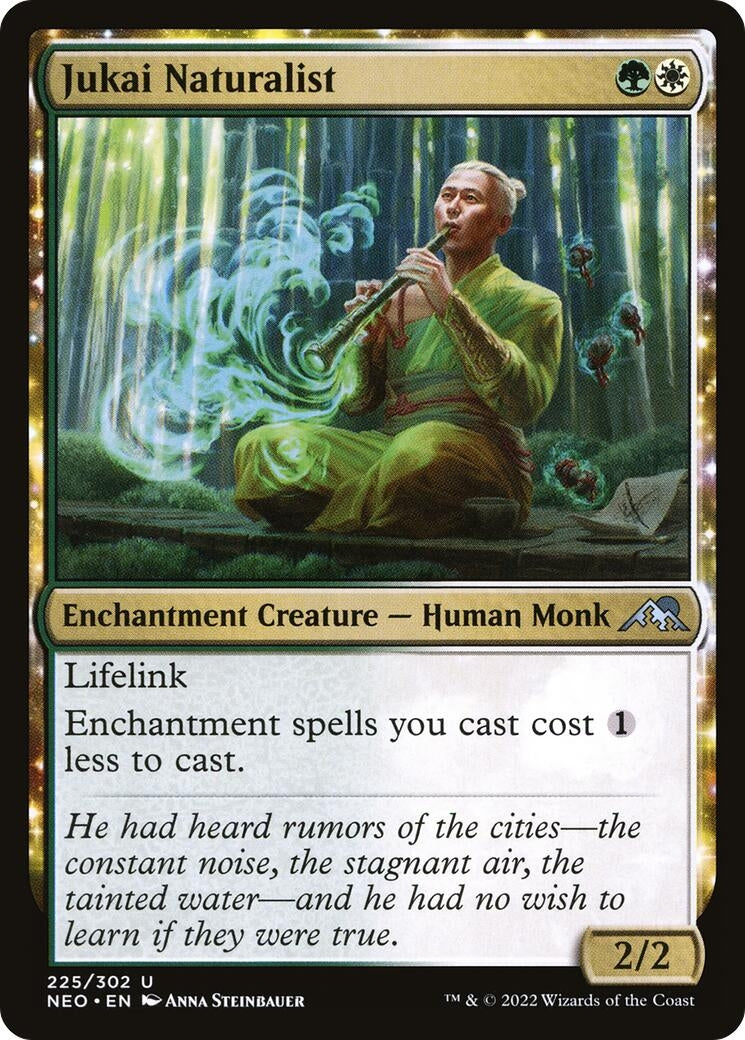 Image for Jukai Naturalist (225) (Kamigawa: Neon Dynasty) - Magic: The Gathering