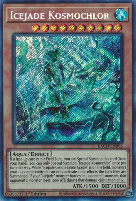 Image for Icejade Kosmochlor (BACH-EN006) (BACH) - YuGiOh