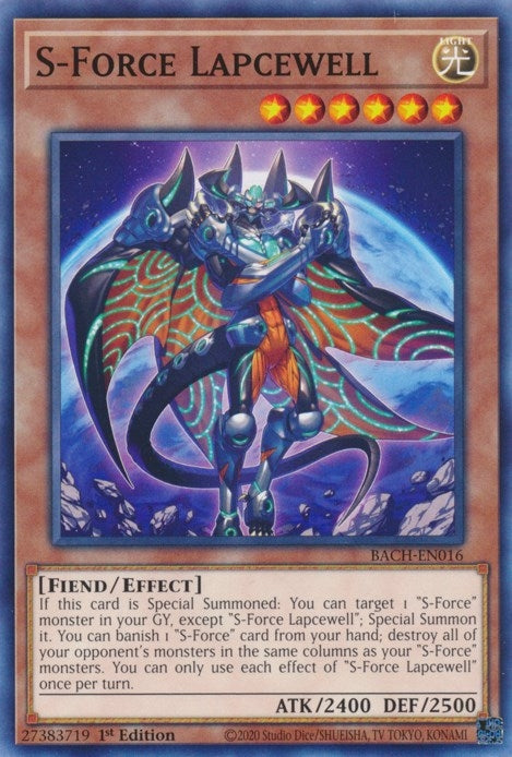 Image for S-Force Lapcewell (BACH-EN016) (BACH) - YuGiOh