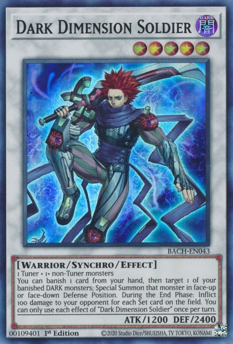 Image for Dark Dimension Soldier (BACH-EN043) (BACH) - YuGiOh