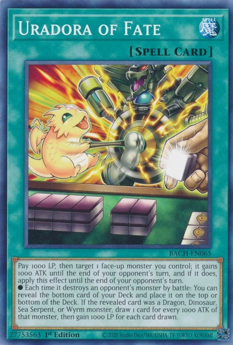 Image for Uradora of Fate (BACH-EN065) (BACH) - YuGiOh
