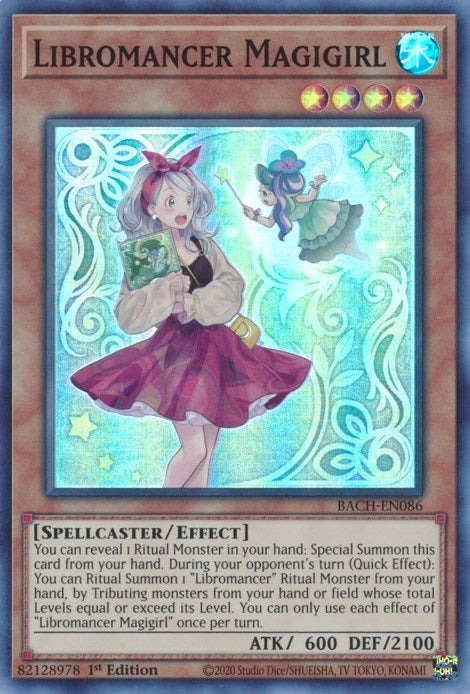Image for Libromancer Magigirl (BACH-EN086) (BACH) - YuGiOh