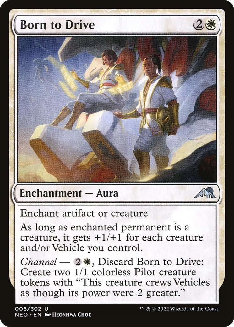 Image for Born to Drive (6) (Kamigawa: Neon Dynasty) - Magic: The Gathering