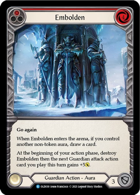 Image for Embolden (Red) (OLD030) (Blitz Deck: Tales of Aria - Oldhim) - Flesh and Blood TCG