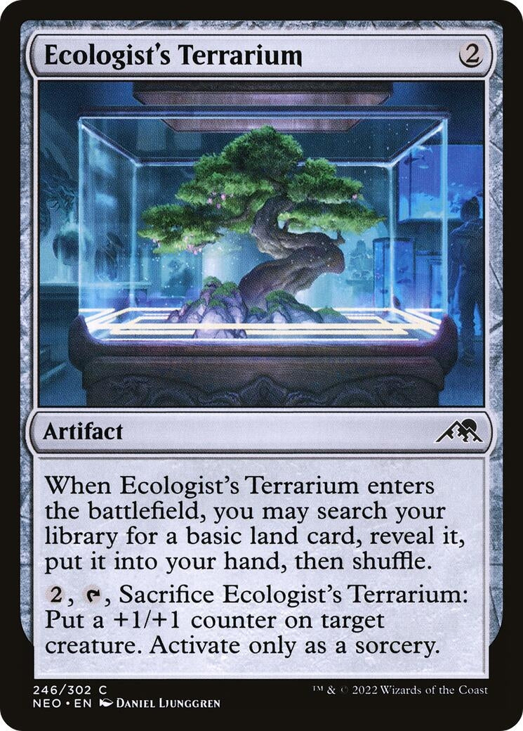 Image for Ecologist's Terrarium (246) (Kamigawa: Neon Dynasty) - Magic: The Gathering