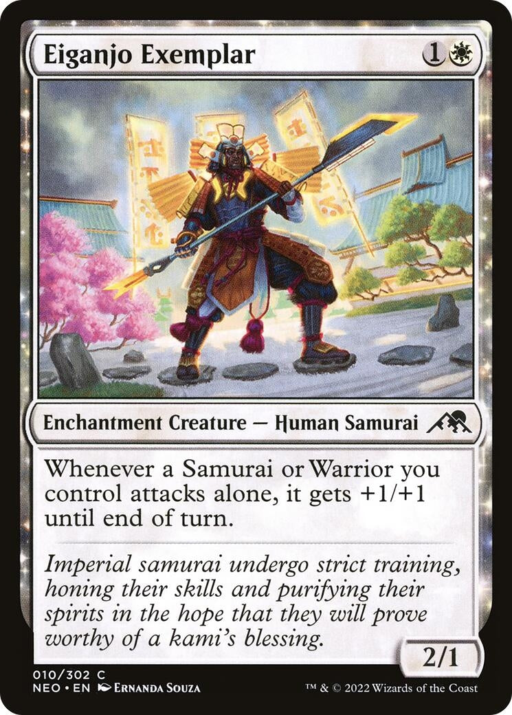 Image for Eiganjo Exemplar (10) (Kamigawa: Neon Dynasty) - Magic: The Gathering