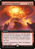 Image for Explosive Singularity (Extended Art) (464) (Kamigawa: Neon Dynasty) - Magic: The Gathering