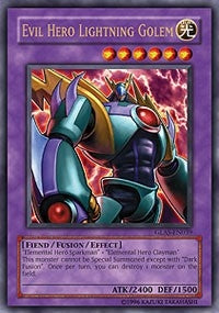 Image for Evil Hero Lightning Golem (GLAS-EN039) (GLAS) - YuGiOh