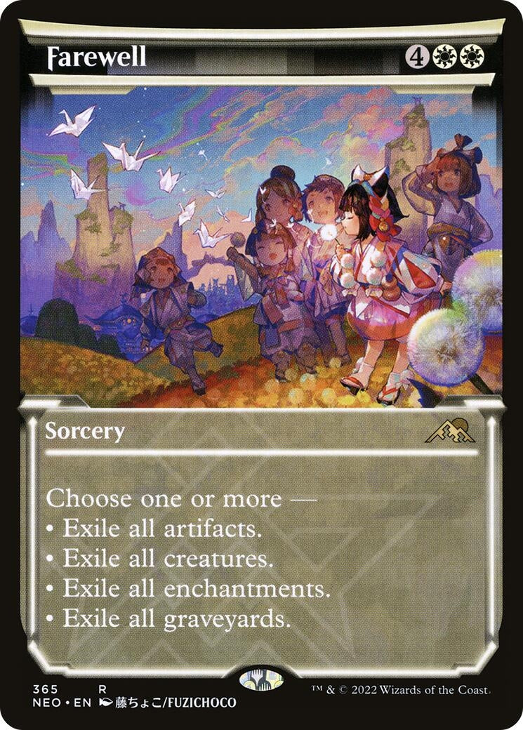 Image for Farewell (Showcase) (365) (Kamigawa: Neon Dynasty) - Magic: The Gathering