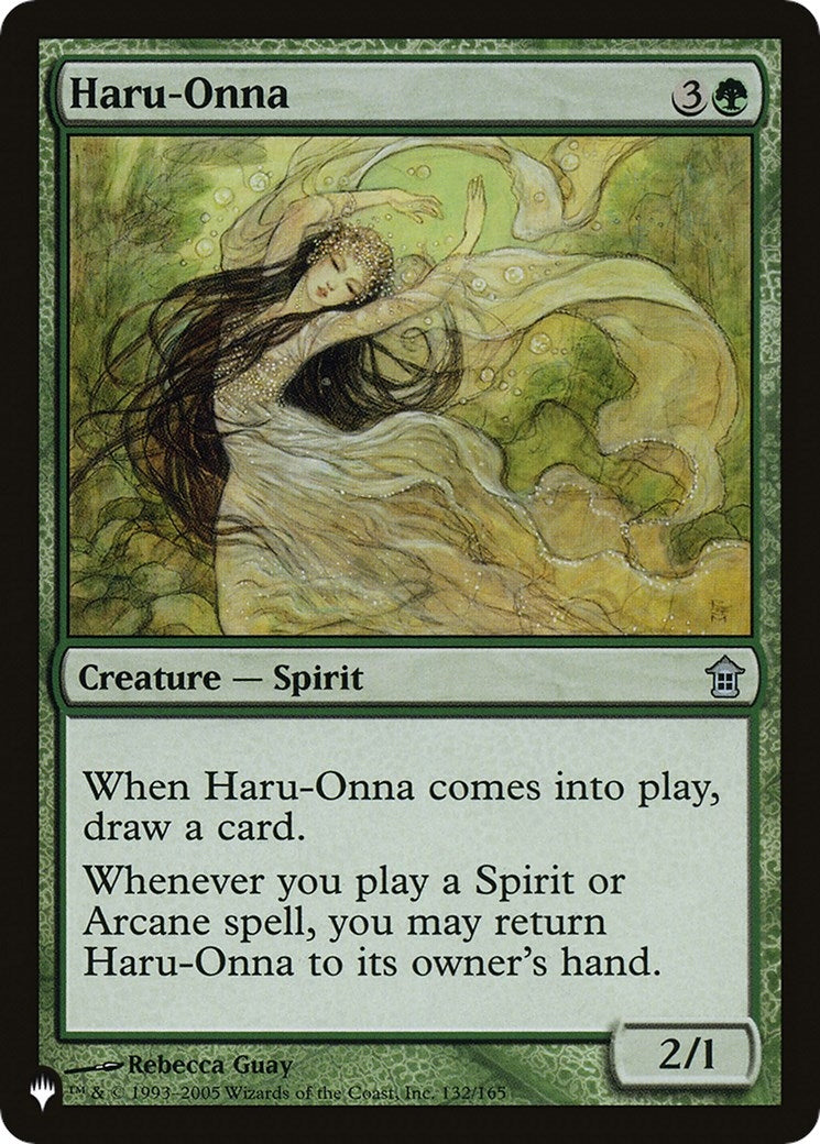 Image for Haru-Onna (132/165) (The List Reprints) - Magic: The Gathering