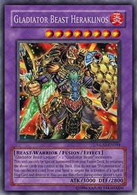 Image for Gladiator Beast Heraklinos (GLAS-EN044) (GLAS) - YuGiOh