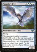 Image for Arcanist's Owl (135) (Kamigawa: Neon Dynasty) - Magic: The Gathering