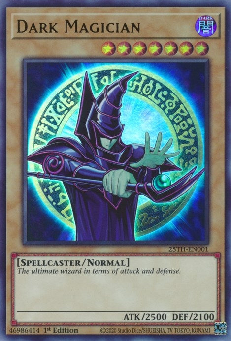 Image for Dark Magician (25TH-EN001) (BACH) - YuGiOh