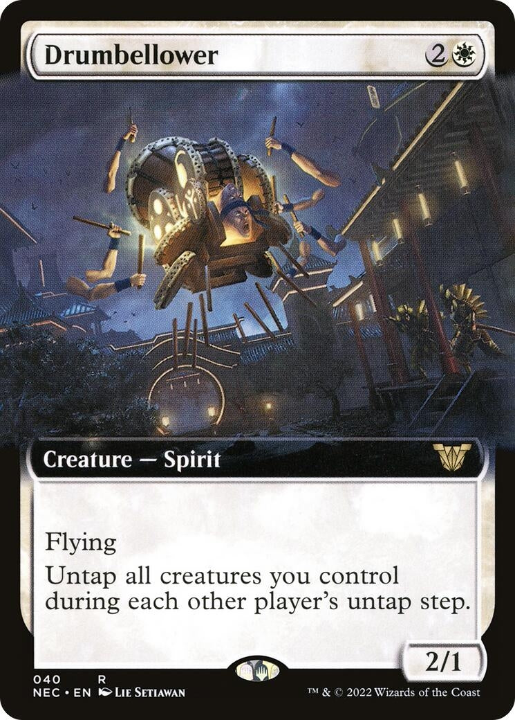 Image for Drumbellower (Extended Art) (40) (Kamigawa: Neon Dynasty) - Magic: The Gathering