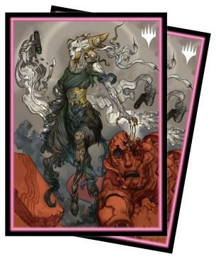 Image for Kamigawa: Neon Dynasty Tamiyo, Compleat Sage (V4) Standard Deck Protector sleeves for Magic (100-Pack) - Card Sleeves