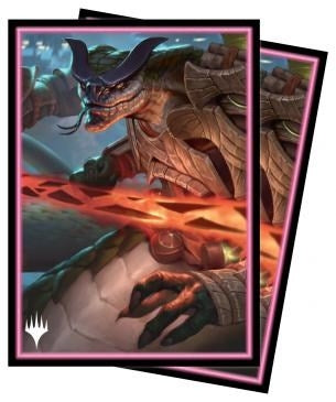 Image for Commander Kamigawa: Neon Dynasty Chishiro, the Shattered Blade (B) Standard Deck Protector sleeves for Magic (100-Pack) - Card Sleeves