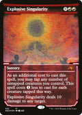 Image for Explosive Singularity (Showcase) (Foil Etched) (422) (Kamigawa: Neon Dynasty) - Magic: The Gathering