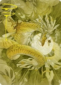 Image for Brilliant Restoration Art Card (Gold-Stamped Signature) (22) (Kamigawa: Neon Dynasty) - Magic: The Gathering