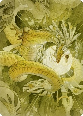Image for Brilliant Restoration Art Card (22) (Kamigawa: Neon Dynasty) - Magic: The Gathering