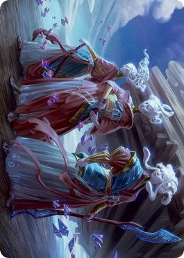 Image for Guardians of Oboro Art Card (30) (Kamigawa: Neon Dynasty) - Magic: The Gathering